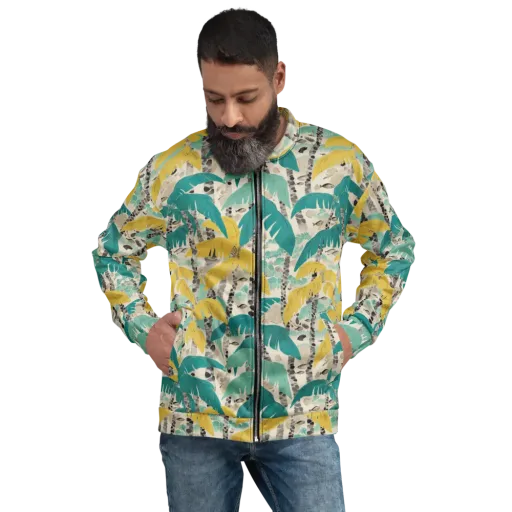 Lagoon Canopy on a Bomber Jacket