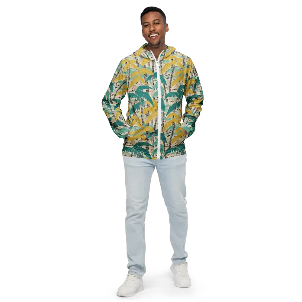 Lagoon Canopy on Men's Windbreaker — Front