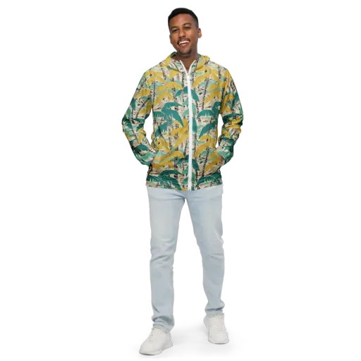 Lagoon Canopy on a Men's Windbreaker