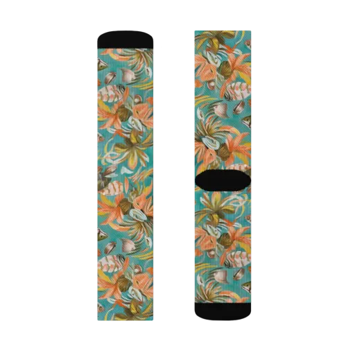 Tropical Undertow on a Socks
