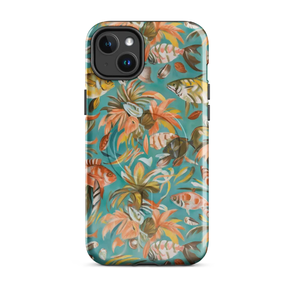Tropical Undertow on MagSafe Tough Case for iPhone® — Front