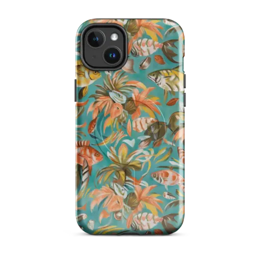 Tropical Undertow on a MagSafe Tough Case for iPhone®