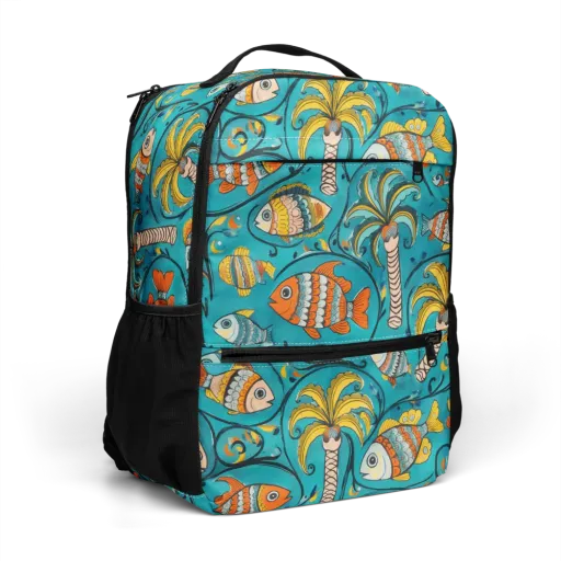 Palmfish Reverie on a Utility Backpack