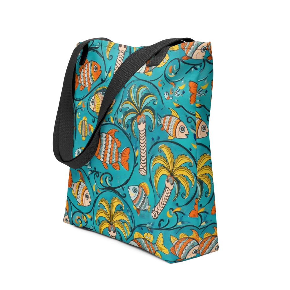 Palmfish Reverie on Tote Bag — Front