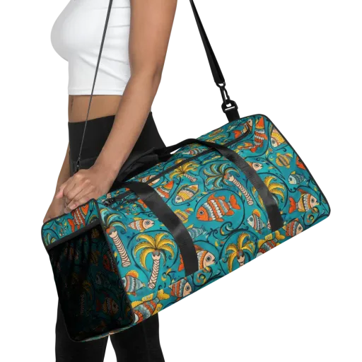Palmfish Reverie on a Duffle Bag