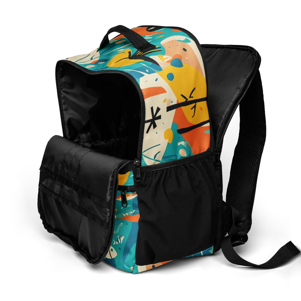 Tidal Modernism on Utility Backpack — Product details 2