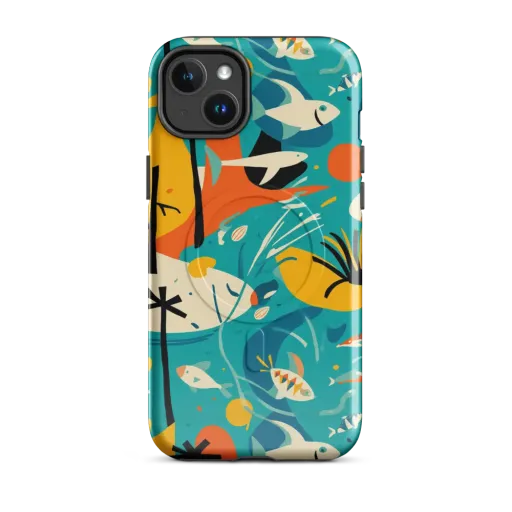 Tidal Modernism on a MagSafe Tough Case for iPhone®
