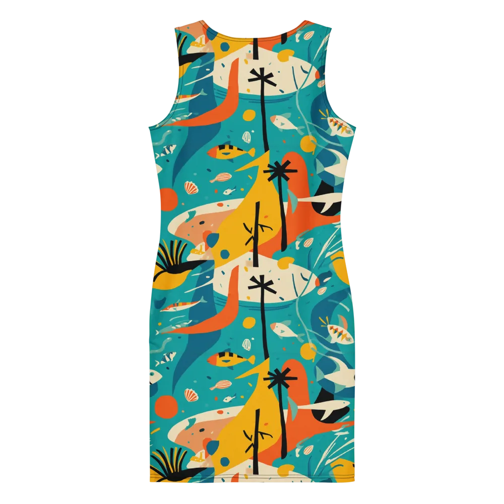 Tidal Modernism on Bodycon Dress — Back
