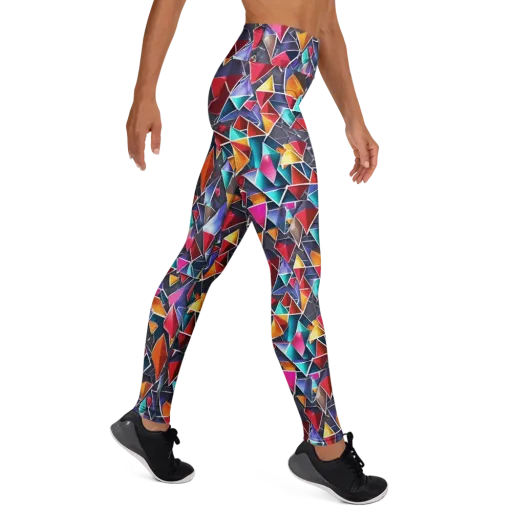 Prismatic Quarry on a Yoga Leggings