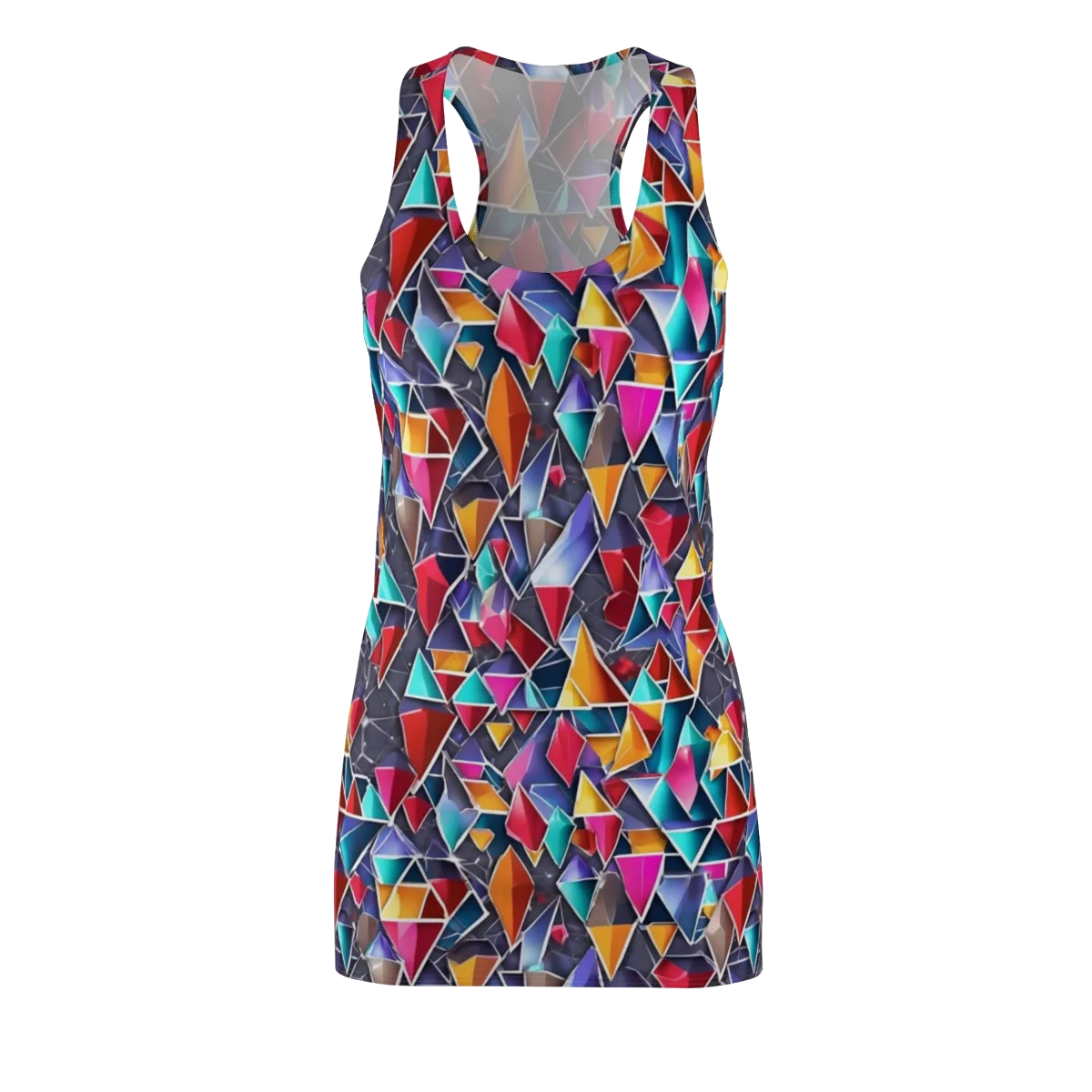 Prismatic Quarry on Racerback Dress — Front