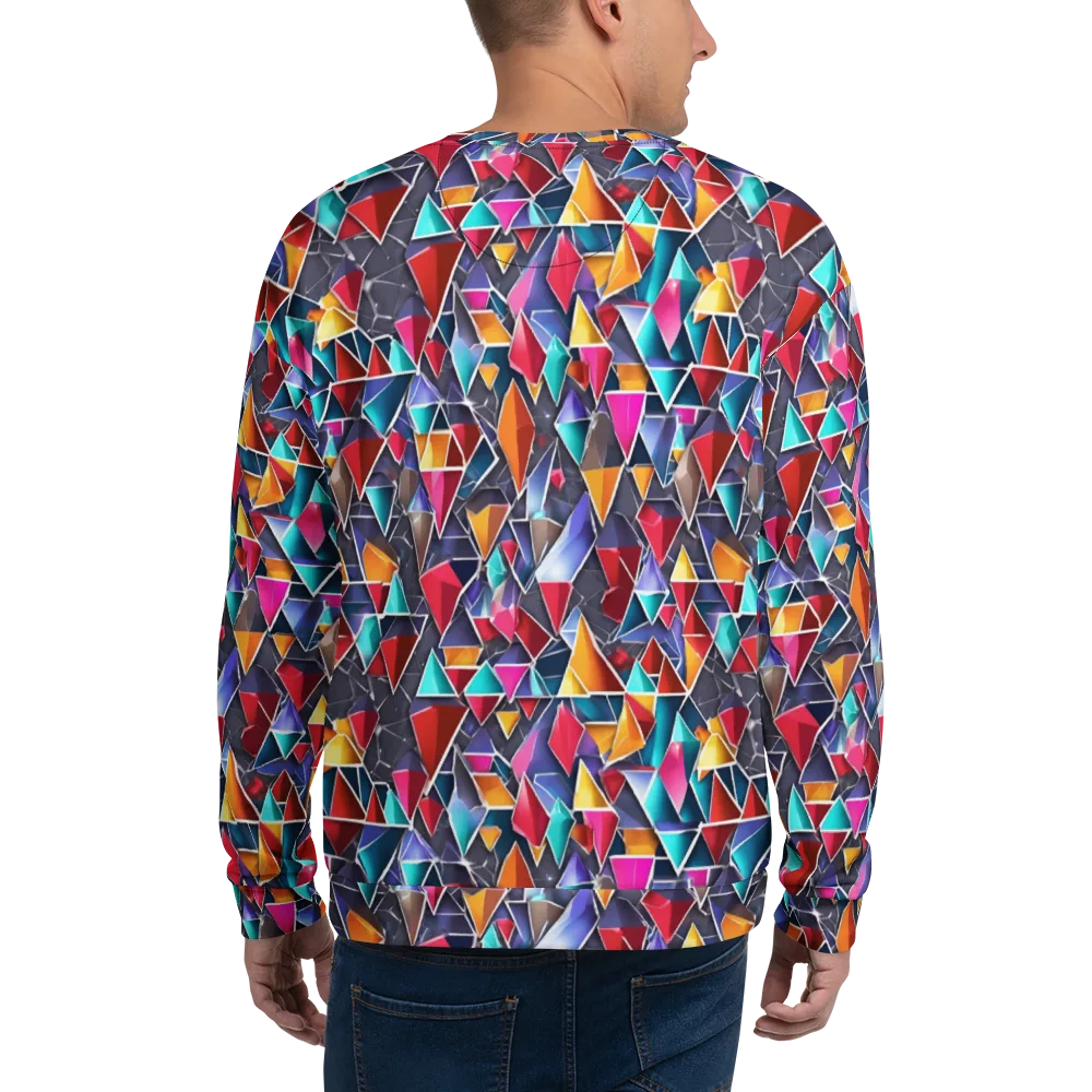 Prismatic Quarry on Sweatshirt — Back
