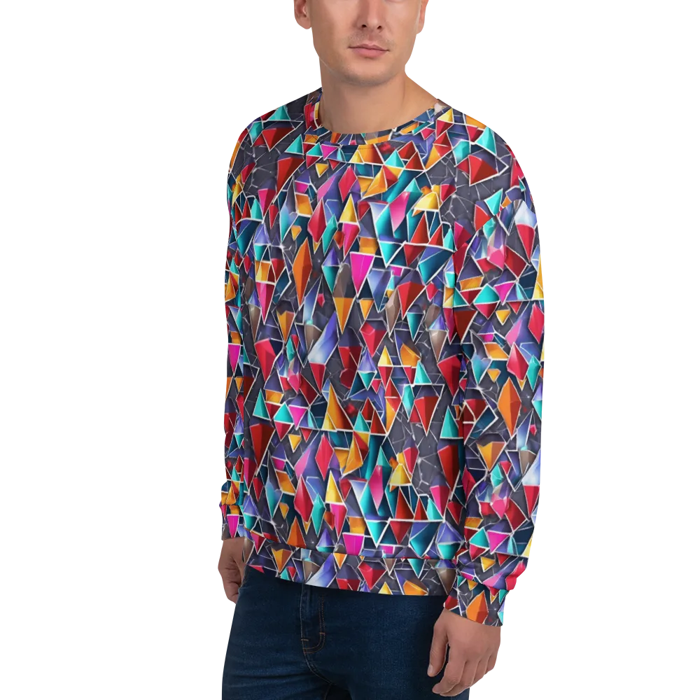 Prismatic Quarry on Sweatshirt — Left Front