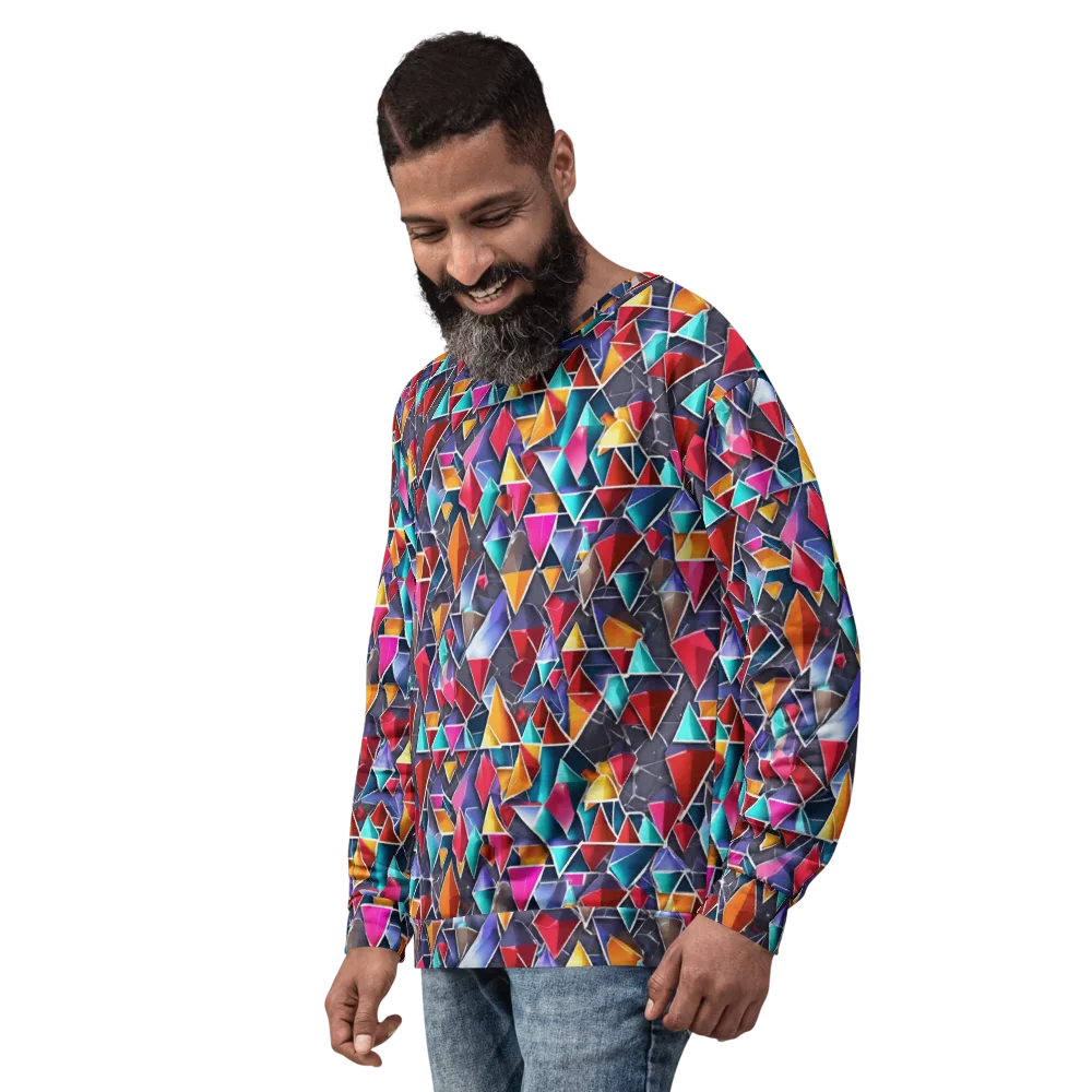 Prismatic Quarry on Sweatshirt — Left Front