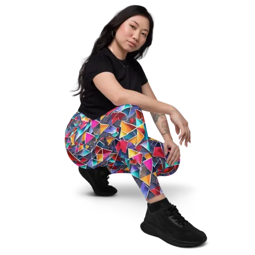Prismatic Quarry on a Leggings with Pockets