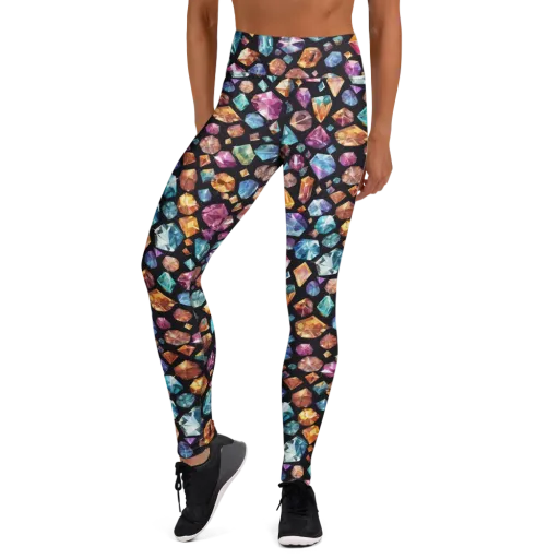 Gemstorm on a Yoga Leggings