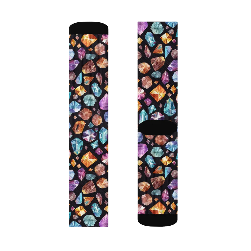 Gemstorm on Socks — Right Sock