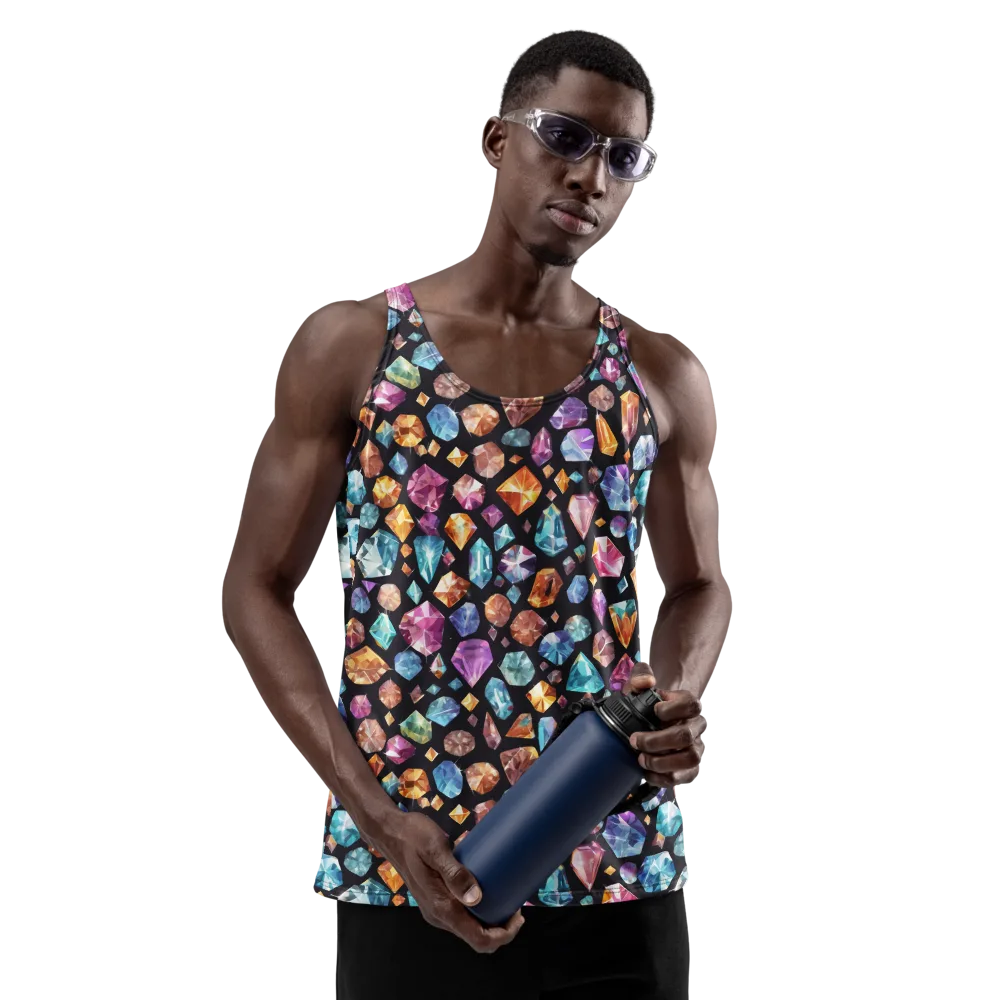 Gemstorm on Men's Tank Top — Front
