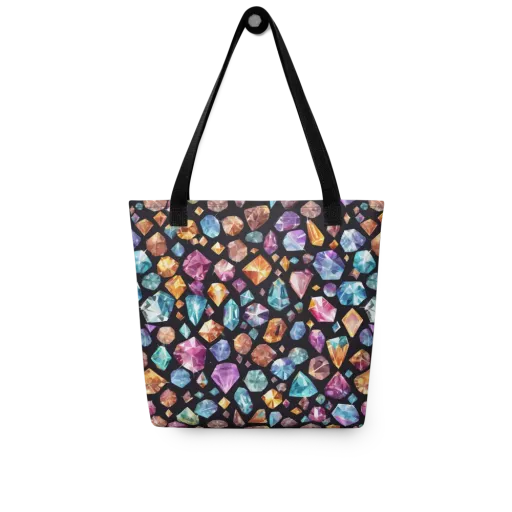 Gemstorm on a Tote Bag