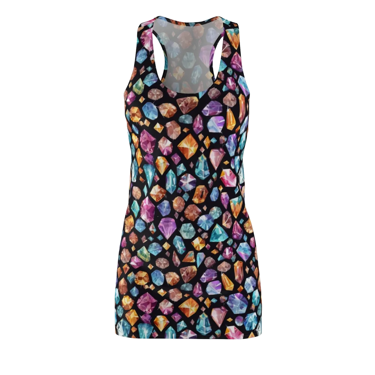 Gemstorm on Racerback Dress — Front