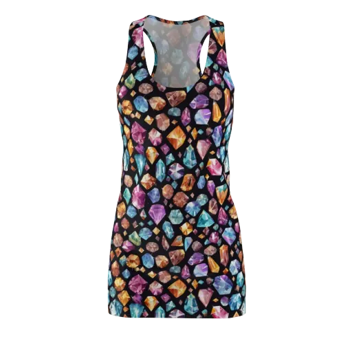 Gemstorm on a Racerback Dress
