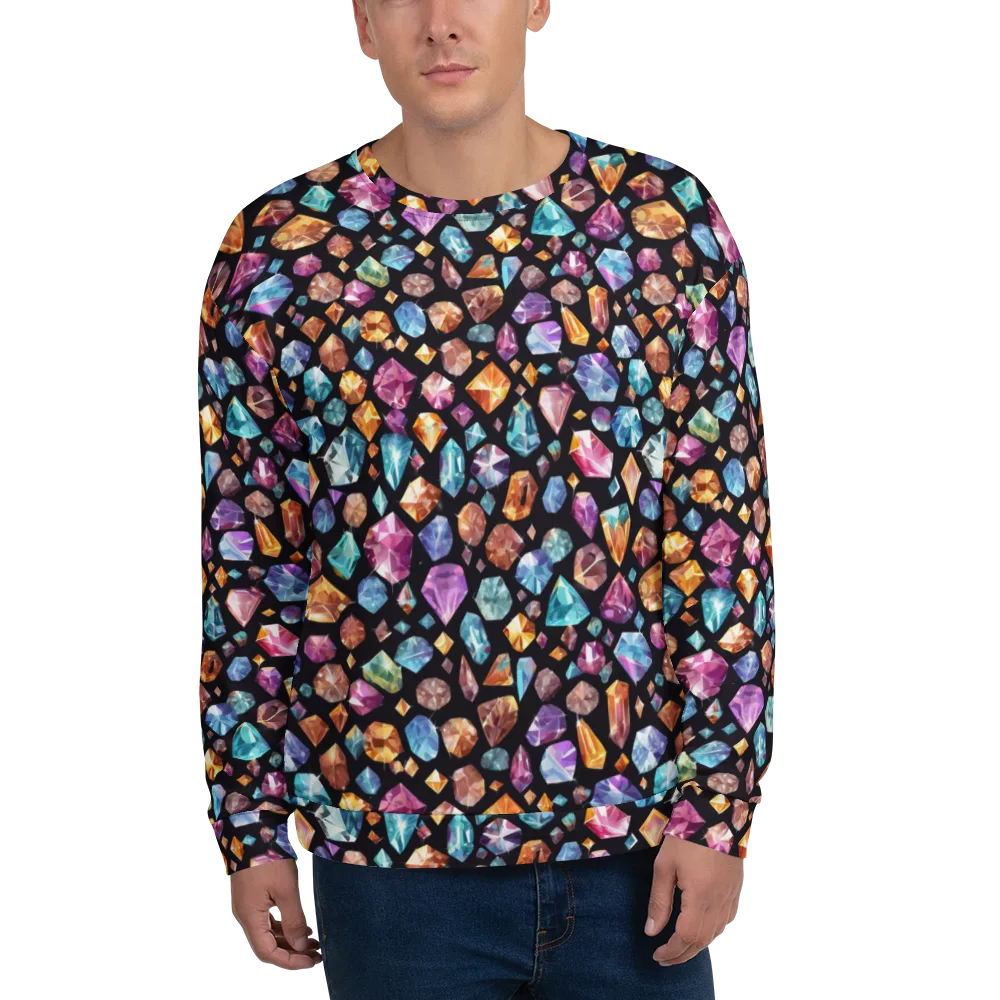 Gemstorm on Sweatshirt — Front