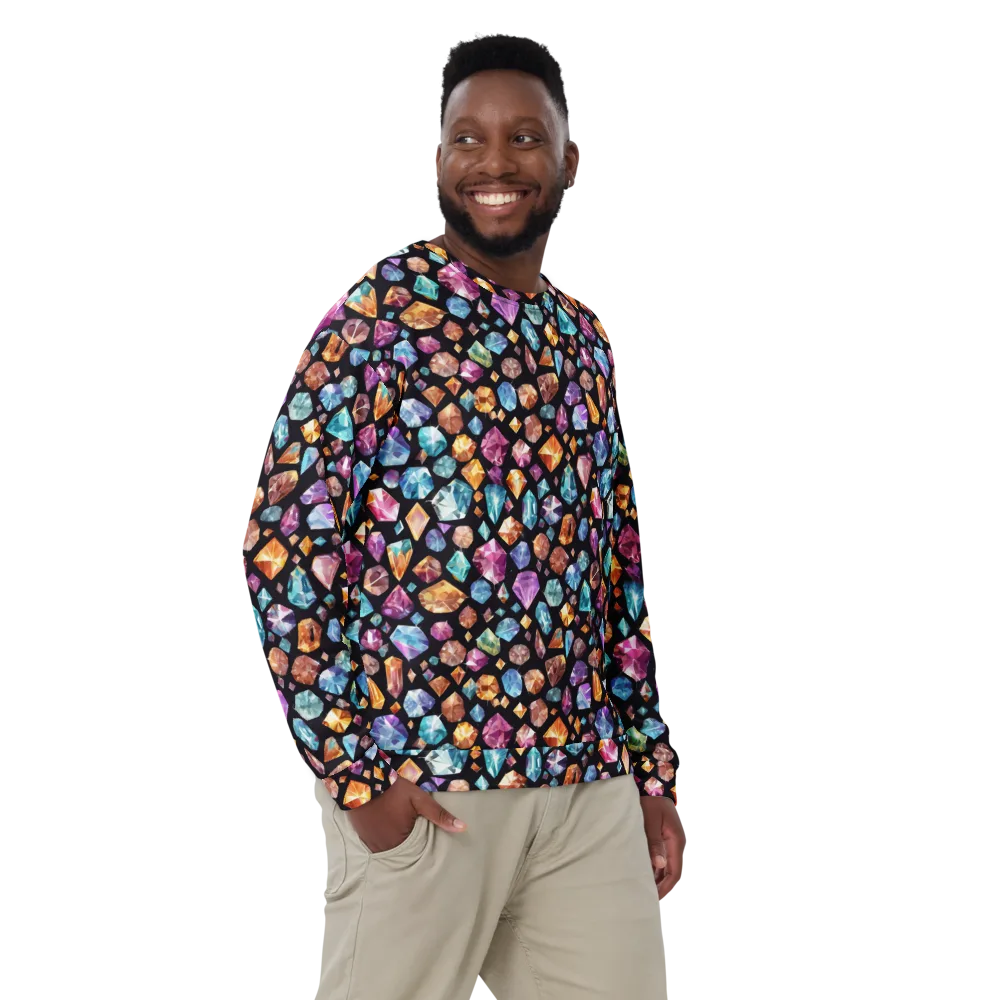 Gemstorm on Sweatshirt — Front