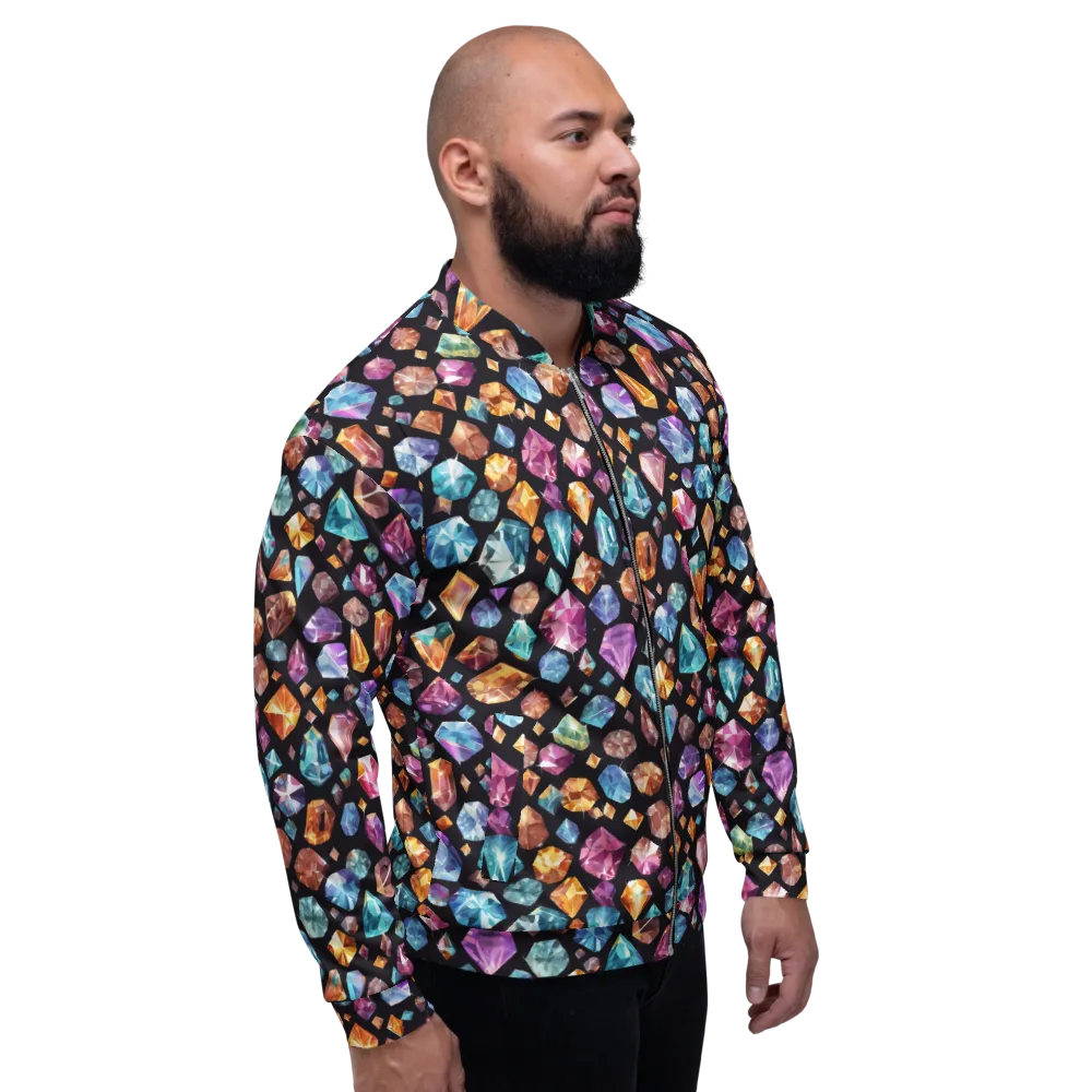 Gemstorm on Bomber Jacket — Right