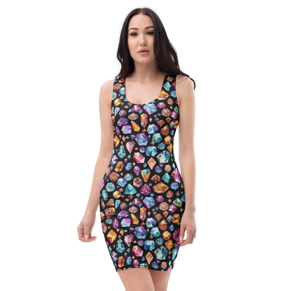 Gemstorm on Bodycon Dress — Front