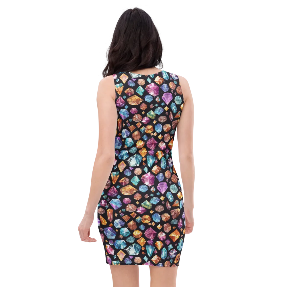 Gemstorm on Bodycon Dress — Back