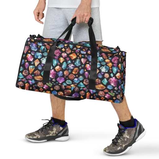 Gemstorm on a Duffle Bag