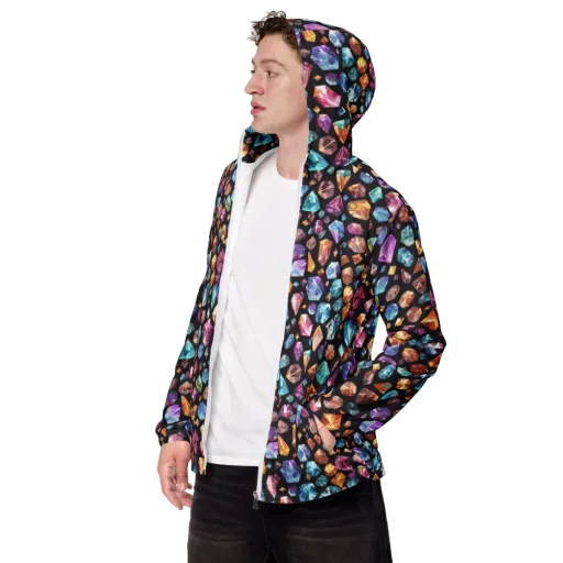 Gemstorm on a Men's Windbreaker