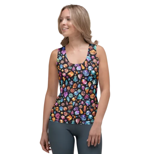 Gemstorm on a Women's Tank Top