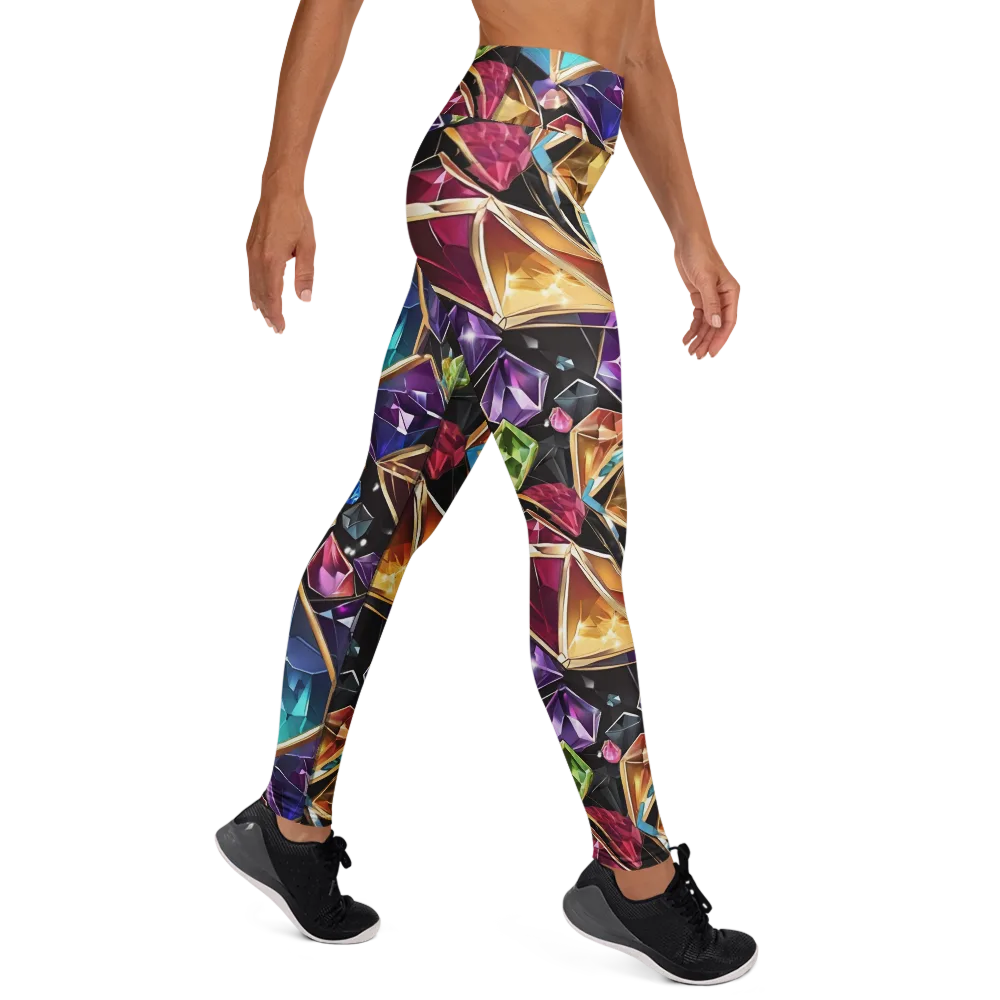 Prismatic Vault on Yoga Leggings — Right