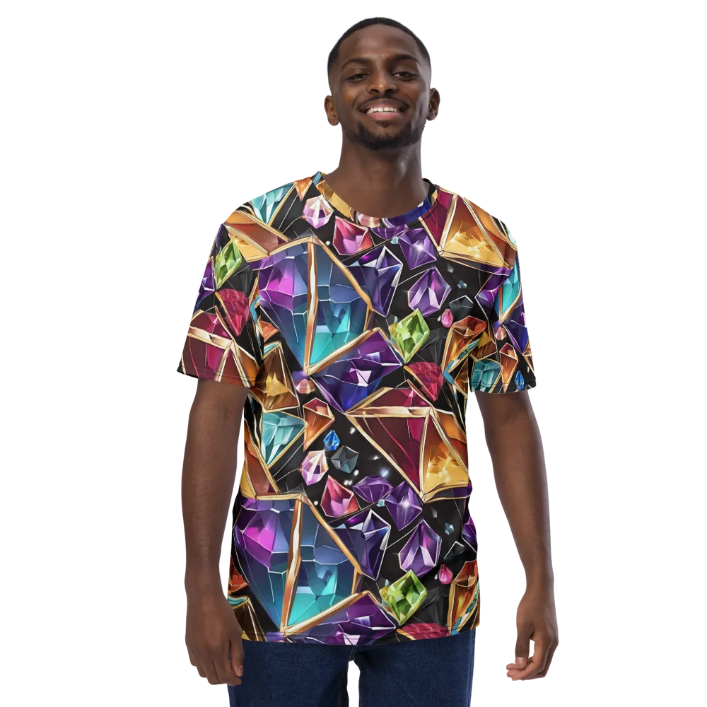 Prismatic Vault on Men's Crew Neck T-Shirt — Front
