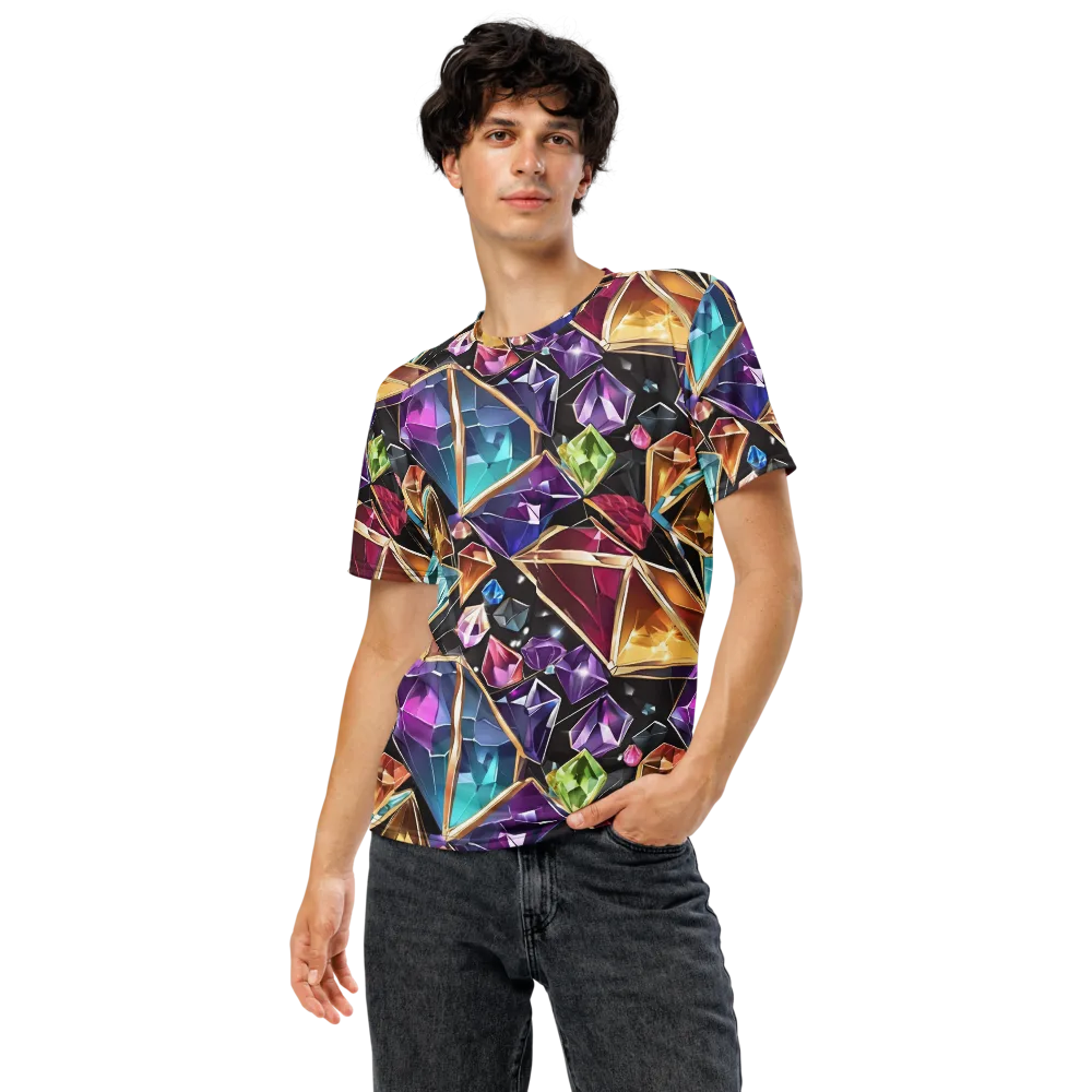 Prismatic Vault on Men's Crew Neck T-Shirt — Front