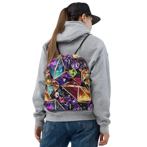 Prismatic Vault on a Drawstring Bag