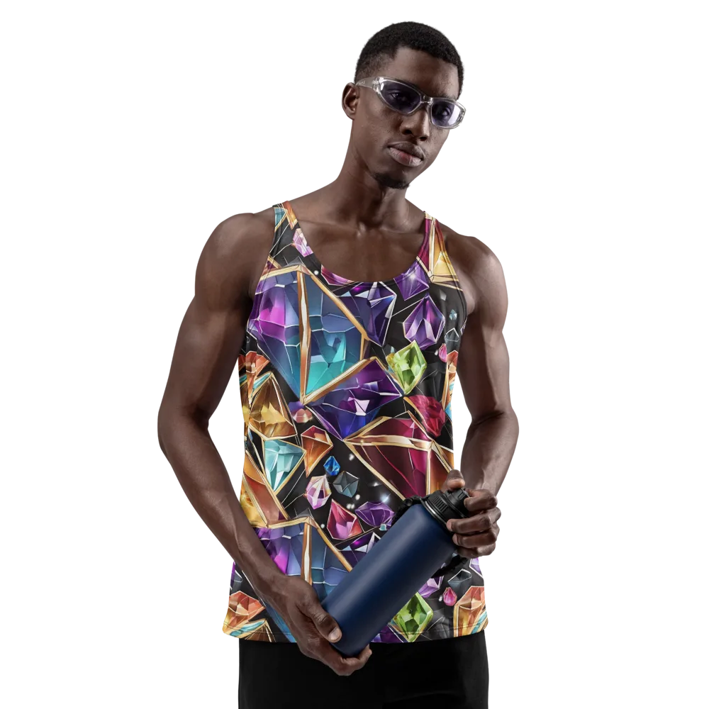 Prismatic Vault on Men's Tank Top — Front