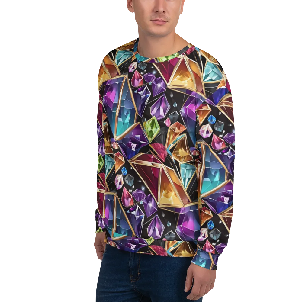 Prismatic Vault on Sweatshirt — Left Front