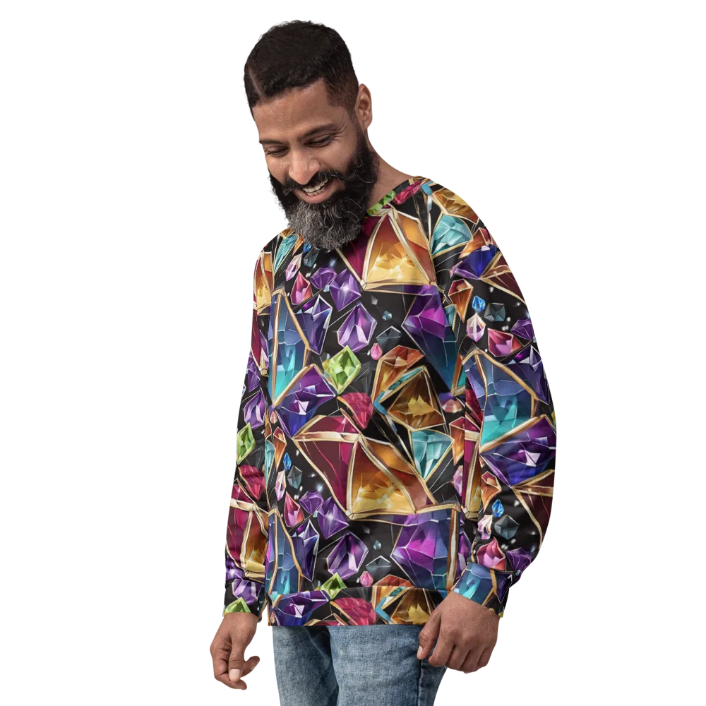 Prismatic Vault on Sweatshirt — Left Front