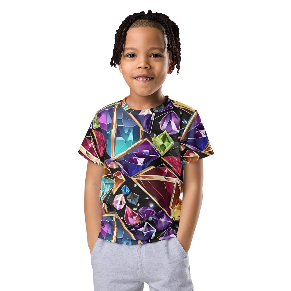 Prismatic Vault on Kids Crew Neck T-Shirt — Front