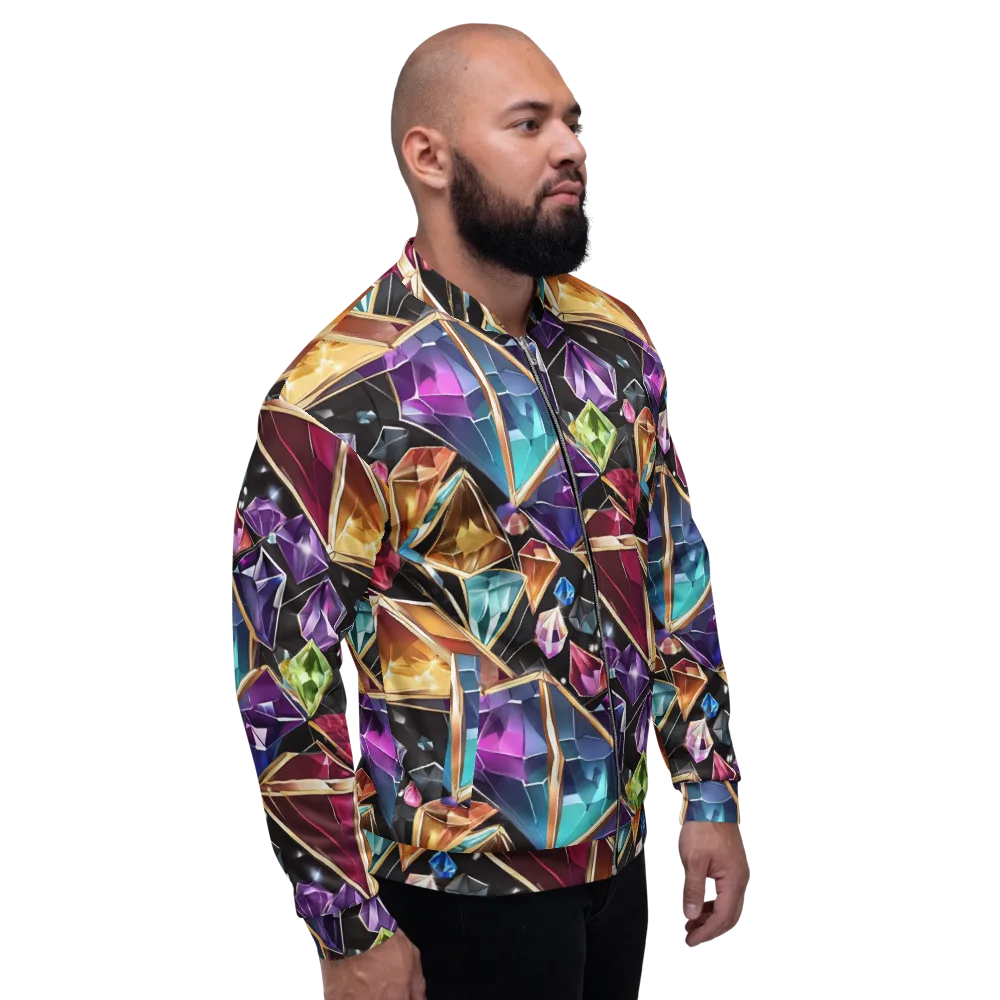 Prismatic Vault on Bomber Jacket — Right