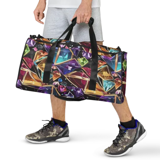 Prismatic Vault on a Duffle Bag