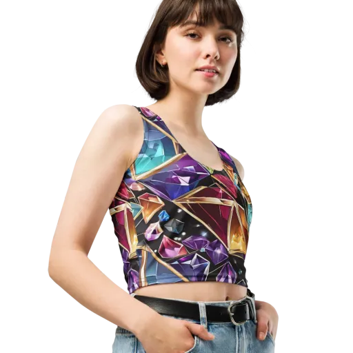 Prismatic Vault on a Crop Top