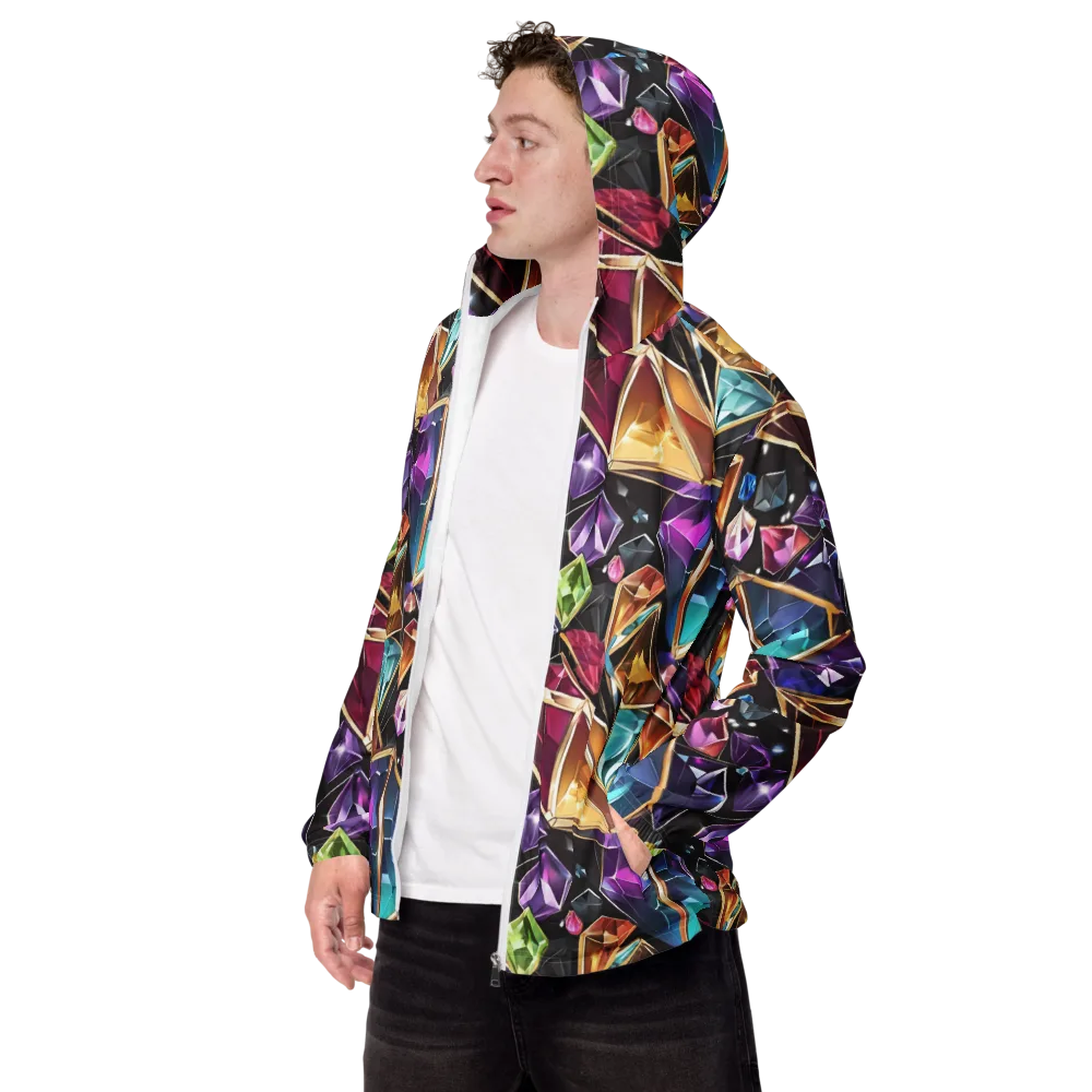Prismatic Vault on Men's Windbreaker — Left Front
