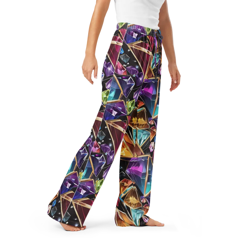 Prismatic Vault on Women's Pajama Pants — Right Front