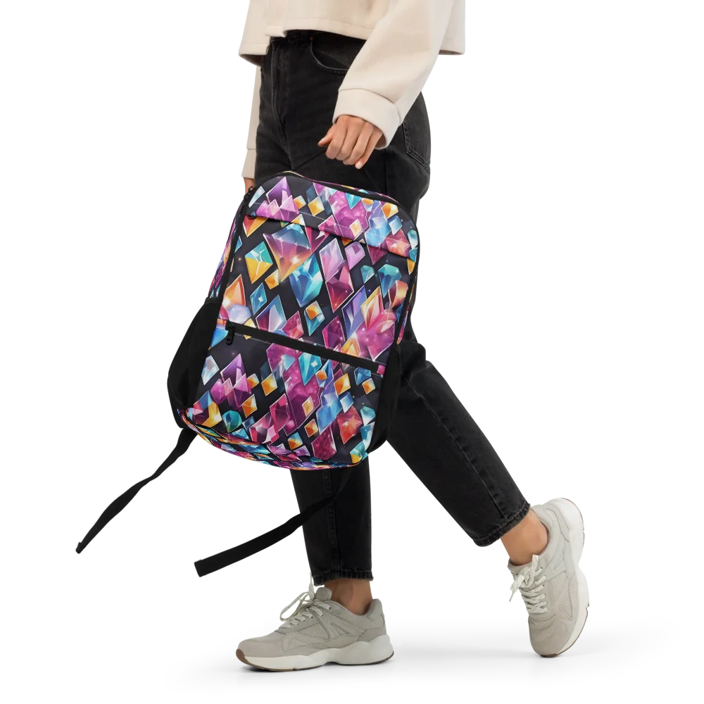 Prismatic Midnight on Utility Backpack — Front