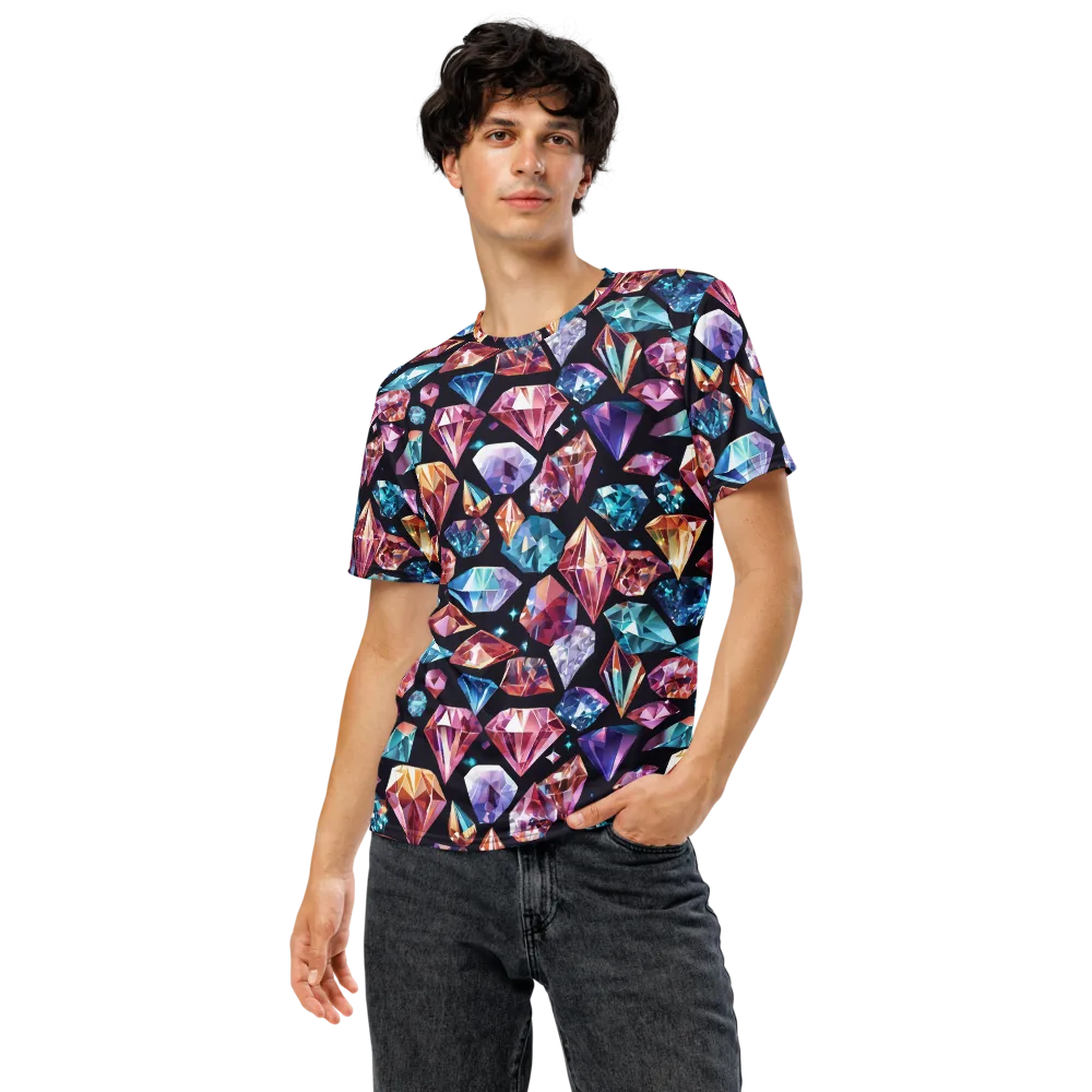 Midnight Carats on Men's Crew Neck T-Shirt — Front