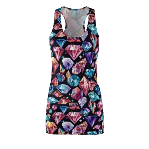 Midnight Carats on a Racerback Dress