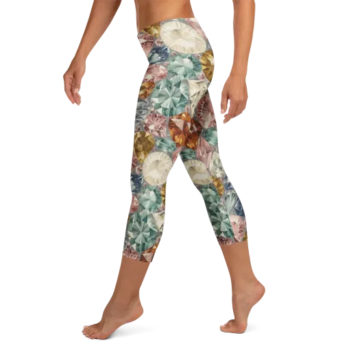 Prismatic Cache on a Capri Leggings