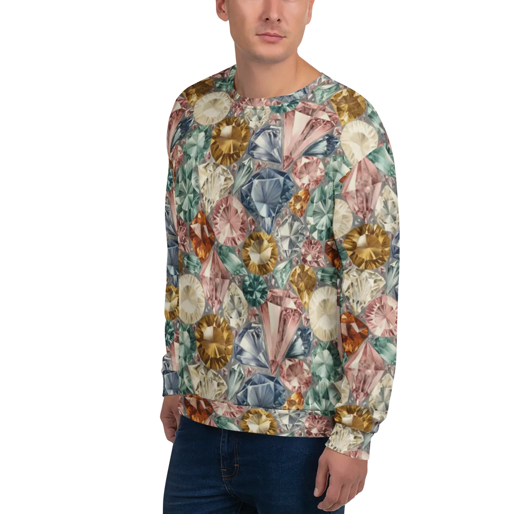 Prismatic Cache on Sweatshirt — Left Front